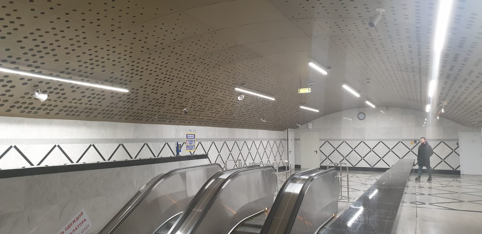 Модернизация освещения станции метро в Екатеринбурге