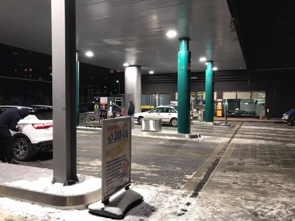 Комплексное освещение АЗС