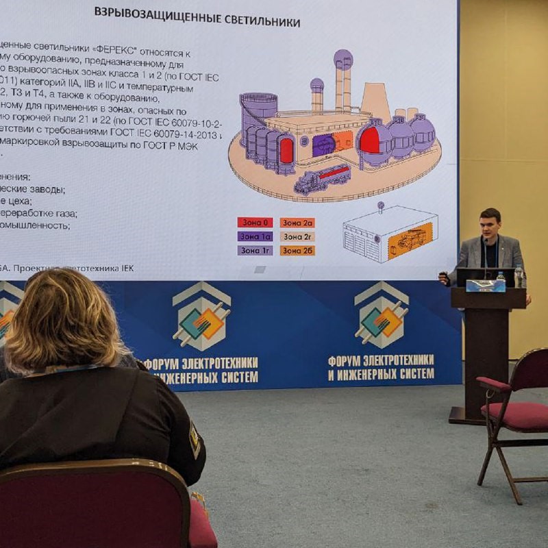 Светильники LEDEL и FEREKS на самом большом стенде Форума ЭТМ-2023