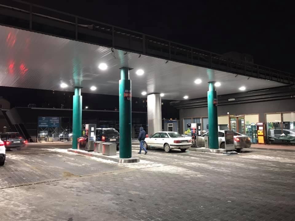 Комплексное освещение АЗС