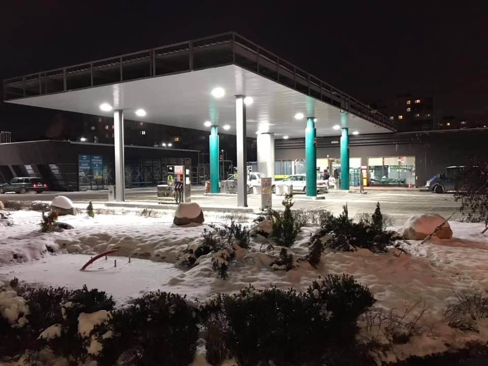 Комплексное освещение АЗС