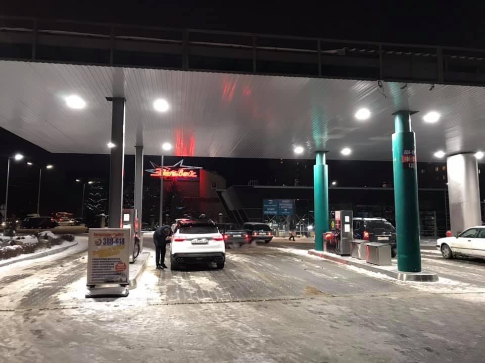 Комплексное освещение АЗС